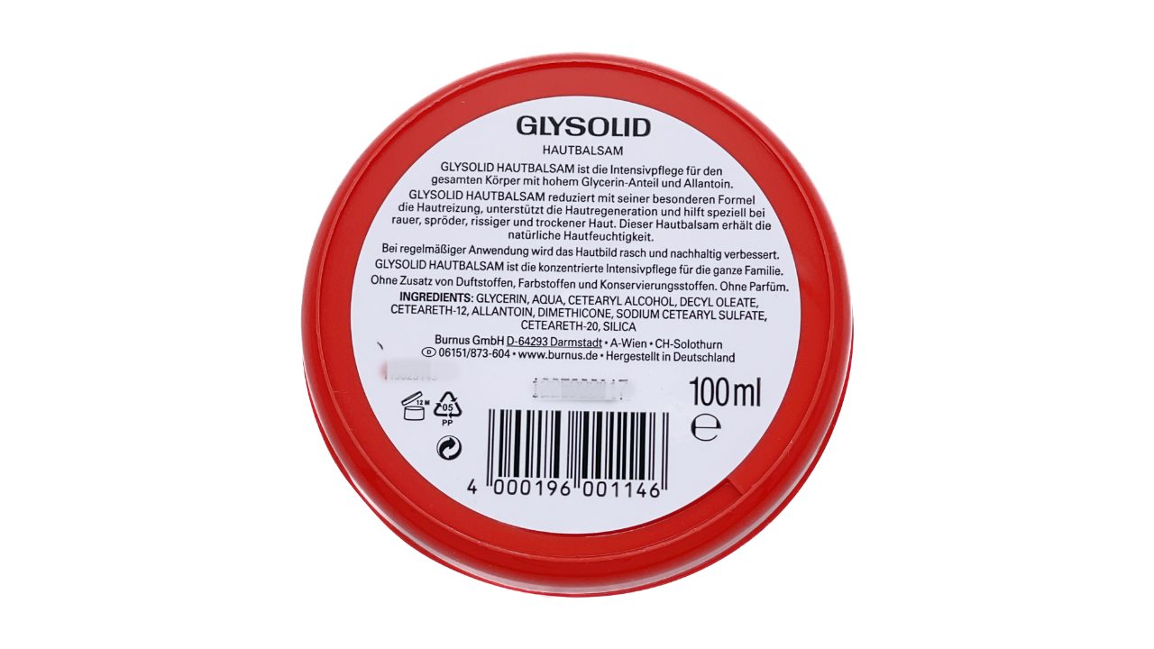 Glysolid Pflegecreme Hautbalsam, 100 ml