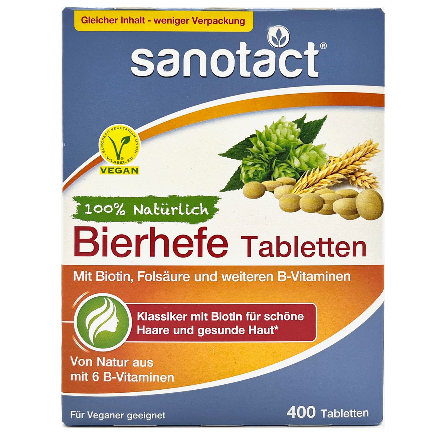 Sanotact Bierhefe Tabletten (400 Stk.)