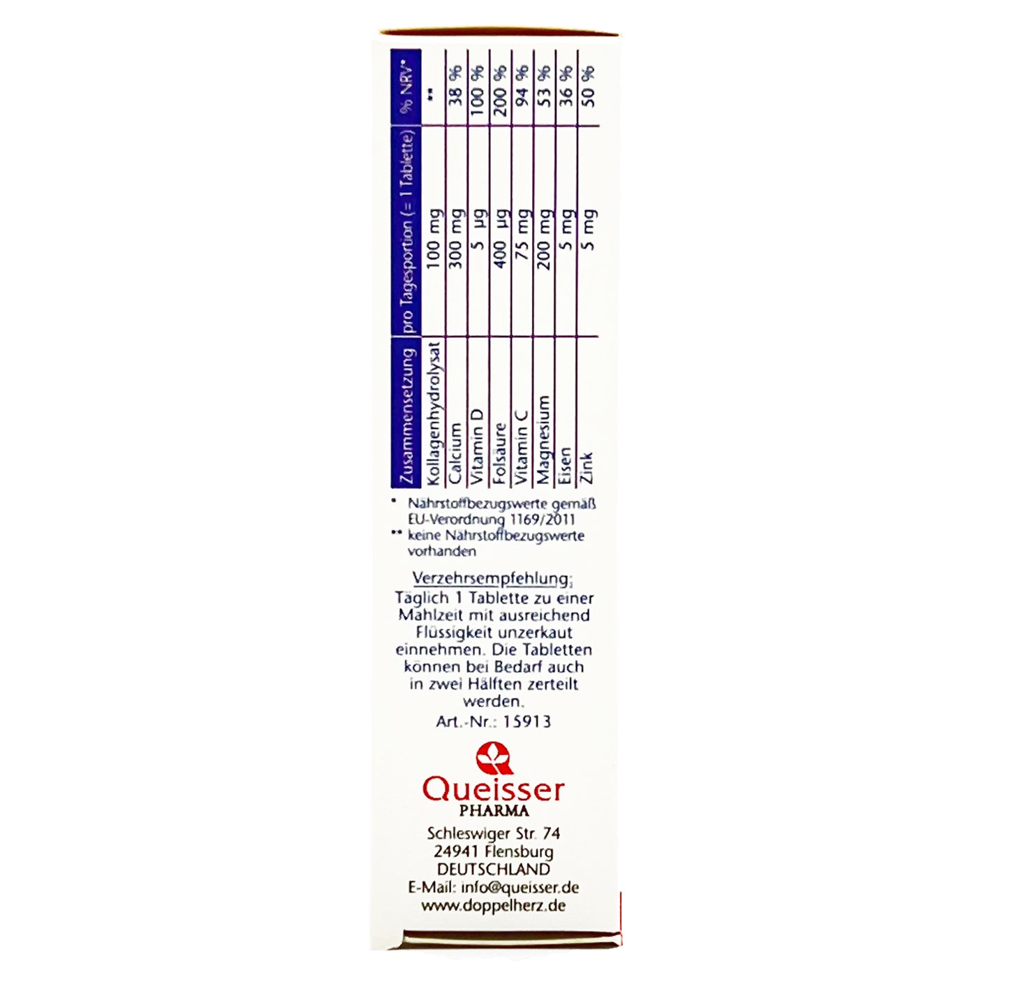 Doppelherz Frauen Mineralien + Kollagen (30 Stk.) MHD 09/2025