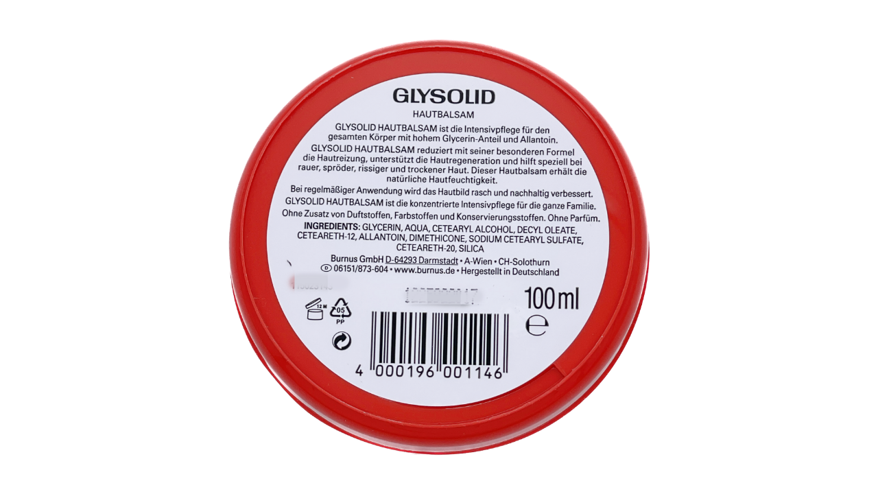 Glysolid  Pflegecreme Hautbalsam, 100 ml