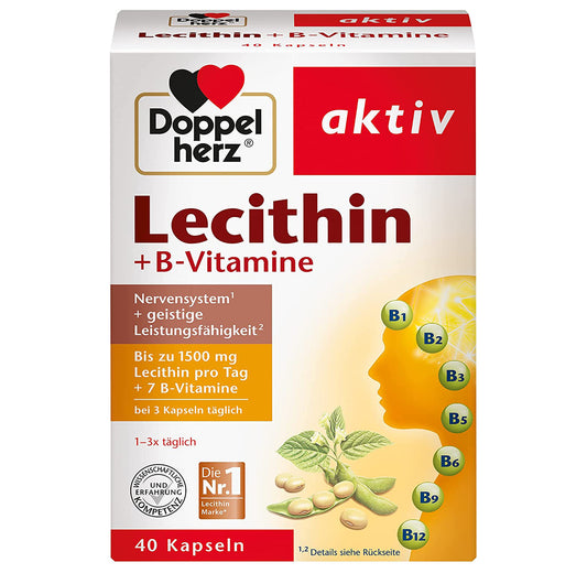 Doppelherz aktiv Lecithin + B-Vitamine (40 Stk.)
