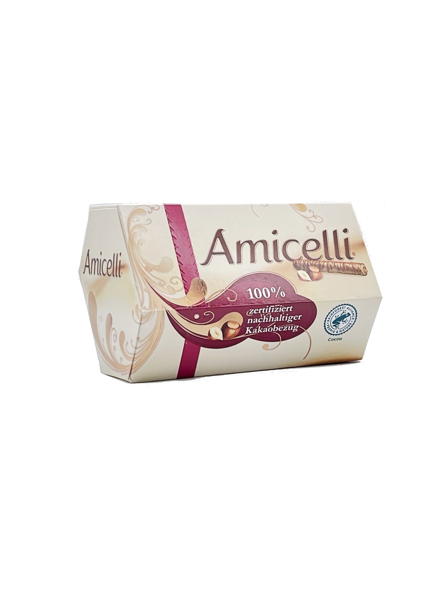 Amicelli Haselnuss 16 Waffelröllchen (200g)