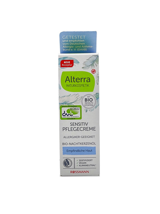 Alterra NATURKOSMETIK Sensitiv Pflegecreme Parfümfrei (50 ml)