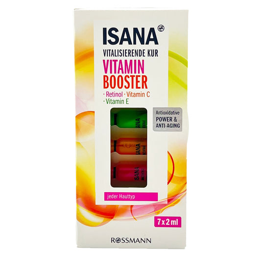 Isana Vitamin Booster-Set - vitalisierende Vitamin-Kur (7x2 ml)