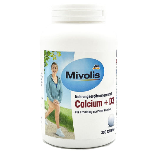 Mivolis Calcium + D3 Tabletten (300 Stk.)