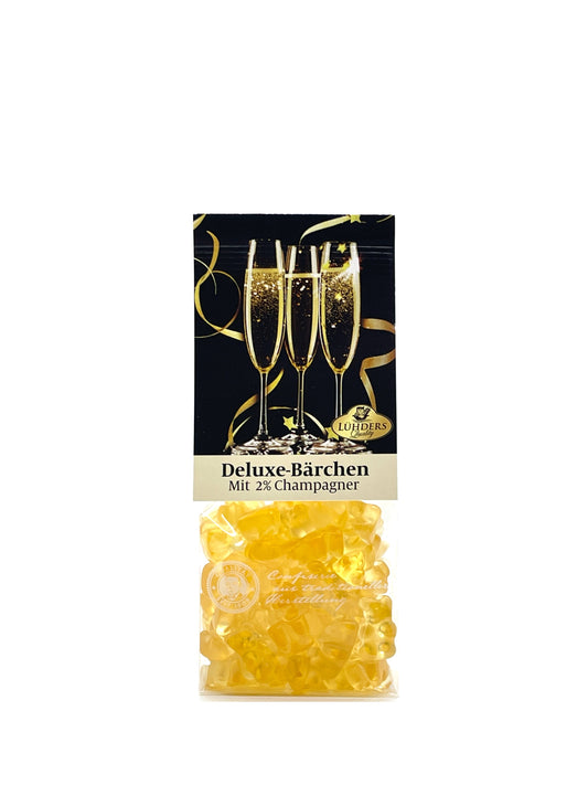 Lühders Quality Deluxe-Bärchen mit 2% Champagner (150g)